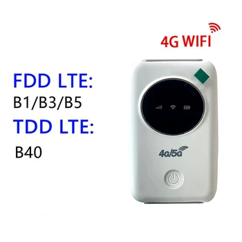 4G LTE, WIFI Rūteris, Portatīvo 4G Karti Interneta Piekļuves FDD TDD 150M Bezvadu Termināļa Mobilo Wifi Rūteris, Eirāzijas Versija