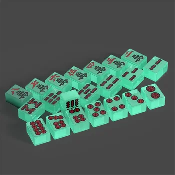 Jauno Radošo Mini DIY Komplekts Mahjong Pelējuma Sveķu Piekariņi, Rotaslietas Secinājumi Roku Kulonu Auskari Keychain Dāvanu